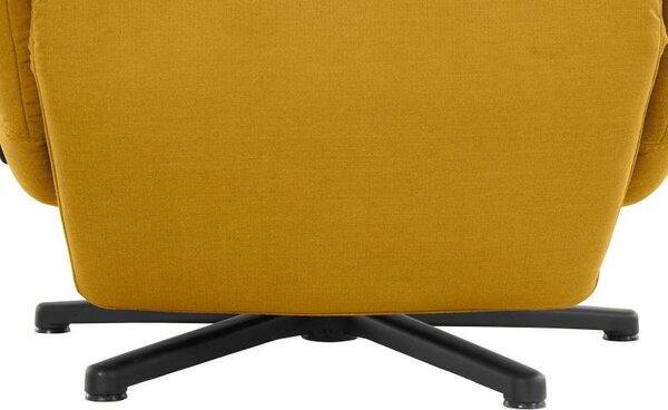 (2xM) Relaxační křeslo Tycoon Žluté XL s akumulátorem