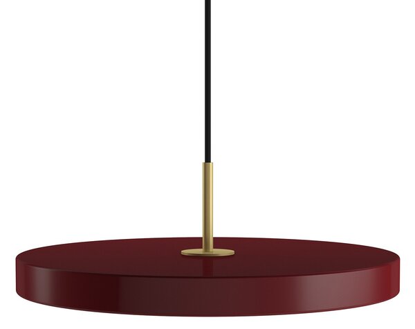 Závěsná svítidlo UMAGE, Asteria mini, stmívatelné, Červená, Obývací pokoj, Kov, Design