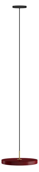 Závěsná svítidlo UMAGE, Asteria mini, stmívatelné, Červená, Obývací pokoj, Kov, Design