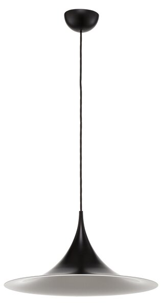 Závěsná svítidlo GUBI, Semi, stmívatelné, Černá, Obývací pokoj, Kov, Design