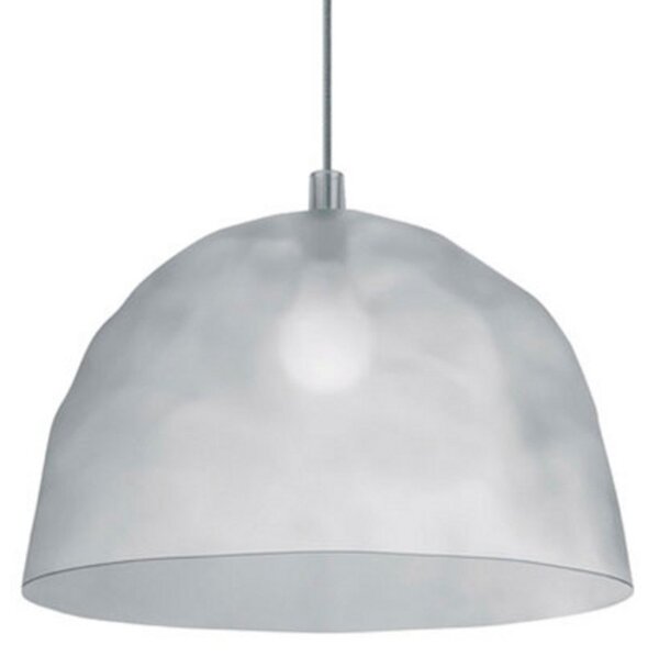 Závěsná svítidlo Foscarini, Bump, stmívatelné, Bílá, Obývací pokoj, Plast, Design