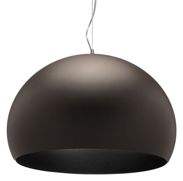 Závěsná svítidlo Kartell, FL/Y, stmívatelné, Hnědá / Rezavá, Obývací pokoj, Plast, Design