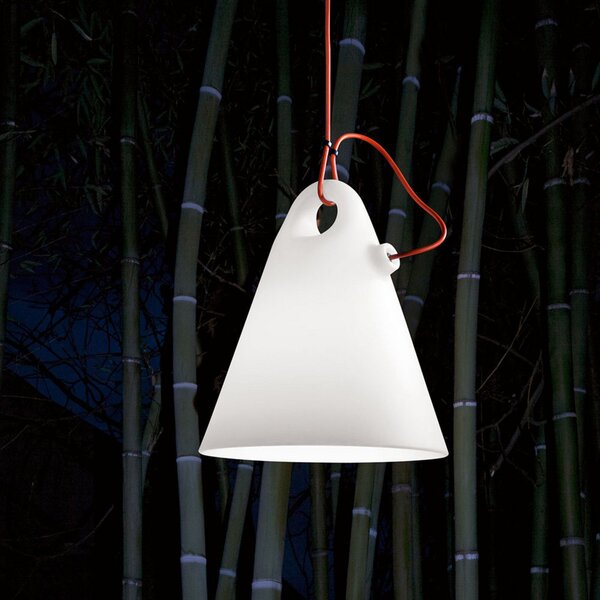 Venkovní svítidla Martinelli Luce, Trilly, Bílá, Terasa, Plast, Design