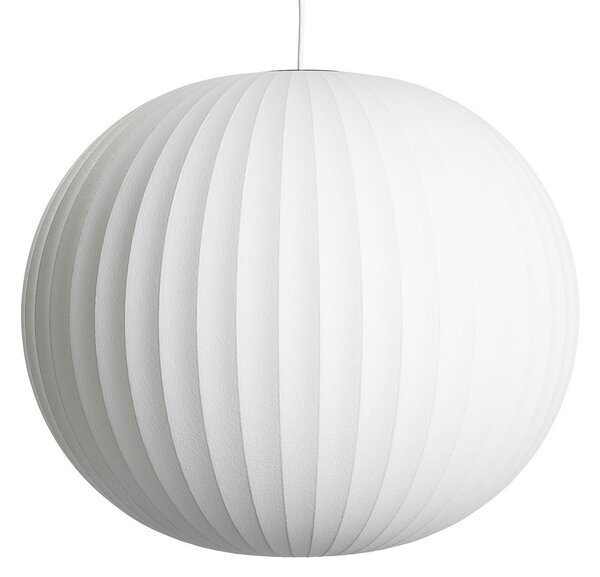 Závěsná svítidlo HAY, Nelson Ball Bubble, stmívatelné, Bílá, Obývací pokoj, Plast, Design