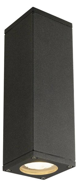 LA 229535 THEO UP-DOWN OUT wall light, square, anthracite, GU10, max. 2x35W IP44 - BIG WHITE (SLV)