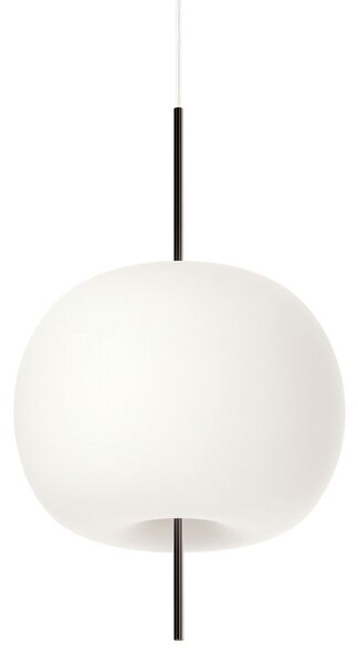 Závěsná svítidlo kdln, KUSHI 33, stmívatelné, Bílá, Obývací pokoj, Sklo, Design