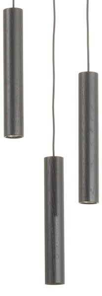 Závěsná svítidlo UMAGE, Chimes Cluster 3, Černá, Obývací pokoj, Dřevo, Design