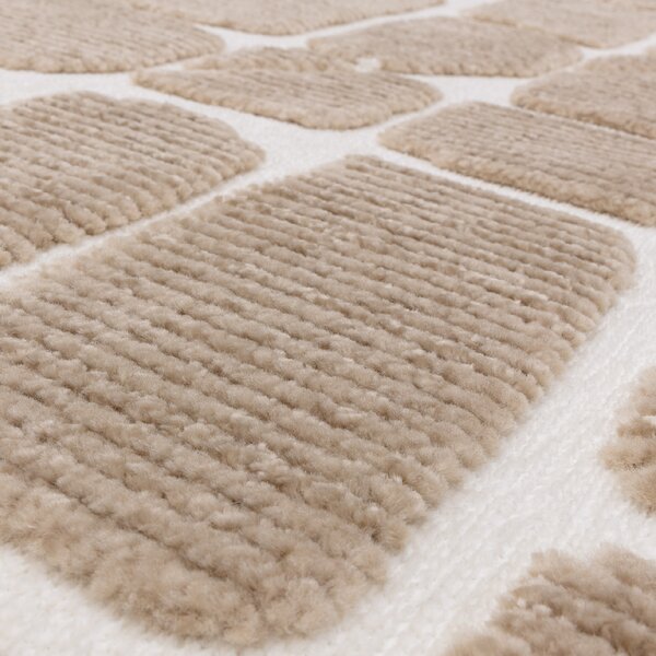 Tribeca Design Kusový koberec Stooges Method Sand Rozměry: 80x150 cm