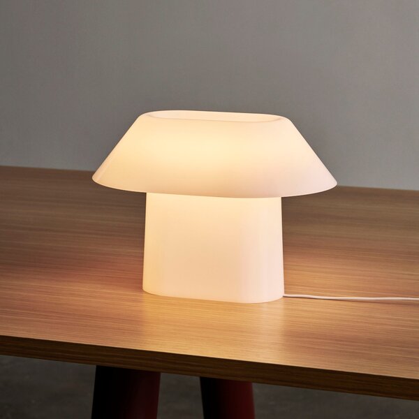 HAY Stolní lampa Drome, White Opal
