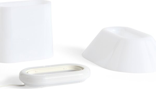 HAY Stolní lampa Drome, White Opal