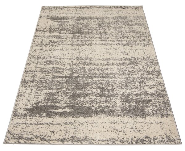 Makro Abra Moderní kusový koberec SPRING H171A Bílý šedý Rozměr: 70x250 cm