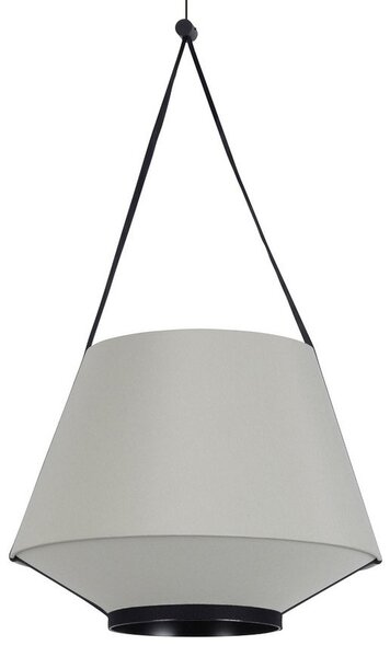 Závěsná svítidlo Forestier, Carrie XS, stmívatelné, Zelená, Obývací pokoj, Tkanina / Textil, Design