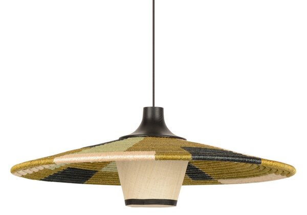Závěsná svítidlo Forestier, Parrot M, stmívatelné, Zelená, Obývací pokoj, Design