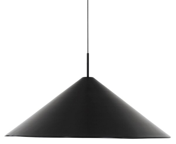 Závěsná svítidlo New Works, Brolly, stmívatelné, Černá, Obývací pokoj, Hliník, Design