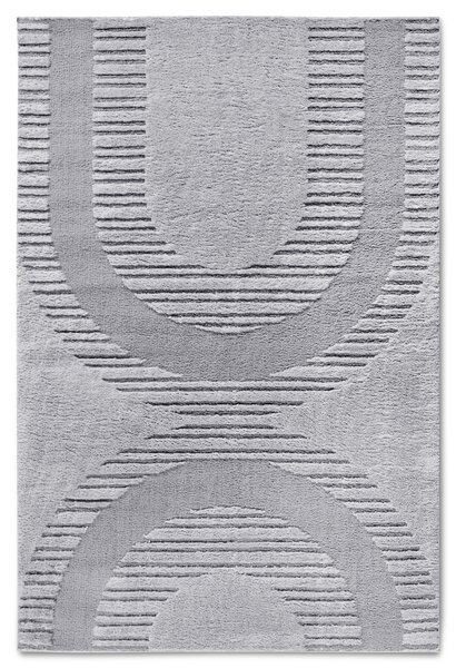 ELLE Decoration, Kusový koberec Gallery 106088 Light Grey z kolekce Elle, 80x120, šedá, ložnice