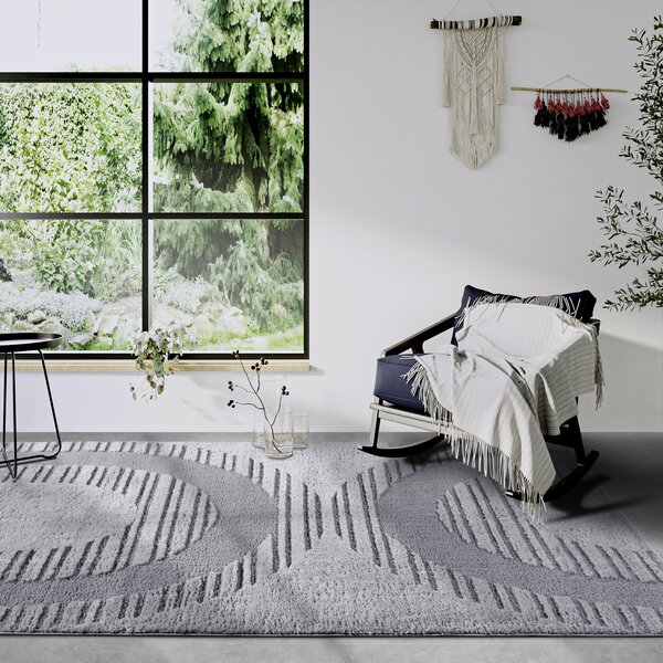 ELLE Decoration, Kusový koberec Gallery 106088 Light Grey z kolekce Elle, 80x120, šedá, ložnice