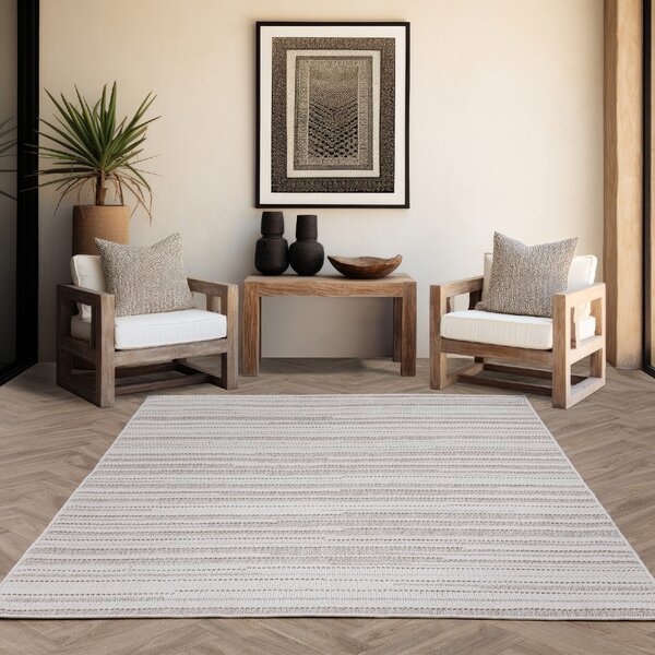 Tribeca Design Kusový koberec Sides Stripe Sand Rozměry: 80x150 cm