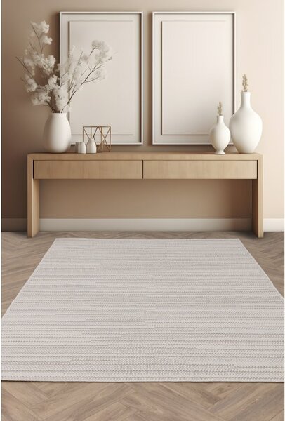 Tribeca Design Kusový koberec Sides Stripe Ivory Rozměry: 80x150 cm