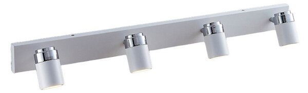 Stropní Lampa Lindby, Kardo, stmívatelné, Bílá, Koupelna, Kov, Moderní
