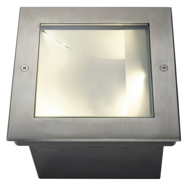 LA 229383 Venkovní svítidlo DASAR LED čtvercová ocel 230V/750mA LED 28W 45° IP67 3000K - BIG WHITE (SLV)
