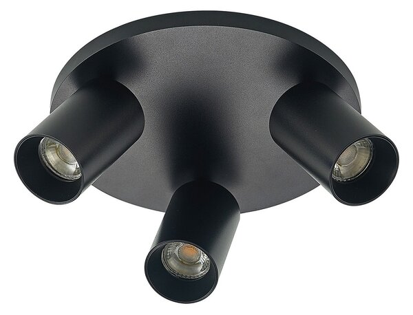 Stropní Lampa Arcchio, Brinja, stmívatelné, Černá, Chodba, Hliník, Moderní