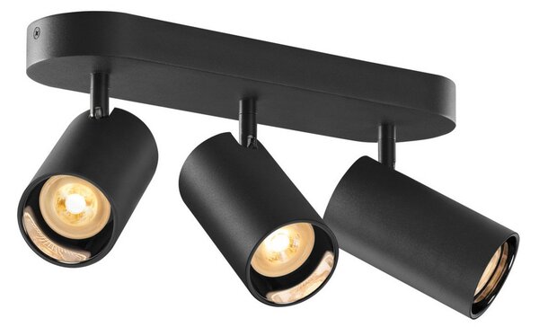 Stropní Lampa SLV, Asto Tube, stmívatelné, Černá, Obývací pokoj, Kov, Moderní