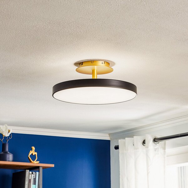 Stropní Lampa UMAGE, Asteria Up Medium, stmívatelné, Černá, Obývací pokoj, Kov, Design
