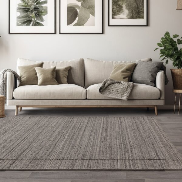 Tribeca Design Kusový koberec Gozart Charcoal Rozměry: 120x170 cm