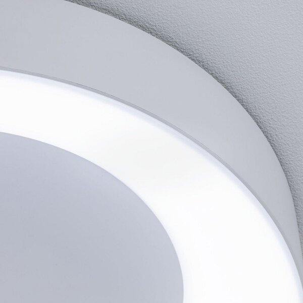 Stropní Lampa Paulmann, Casca, stmívatelné, Bílá, Koupelna, Kov, Moderní