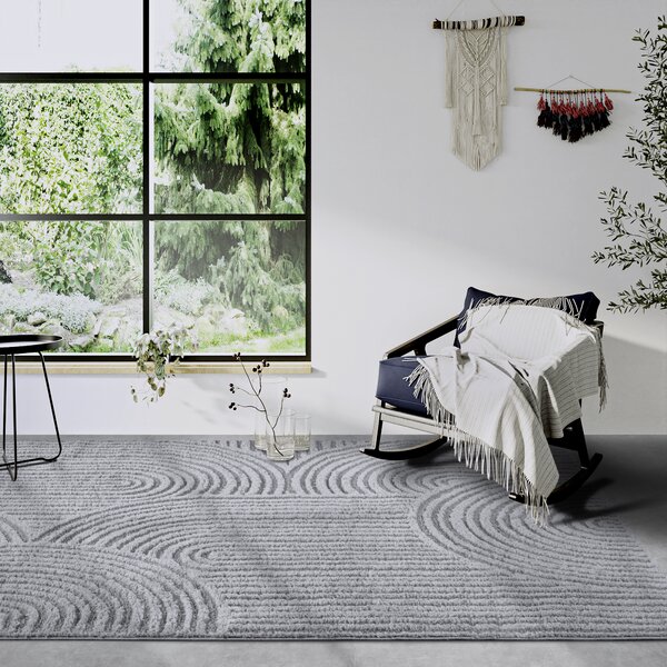 ELLE Decoration, Kusový koberec Gallery 106091 Light Grey z kolekce Elle, 160x235, šedá, ložnice