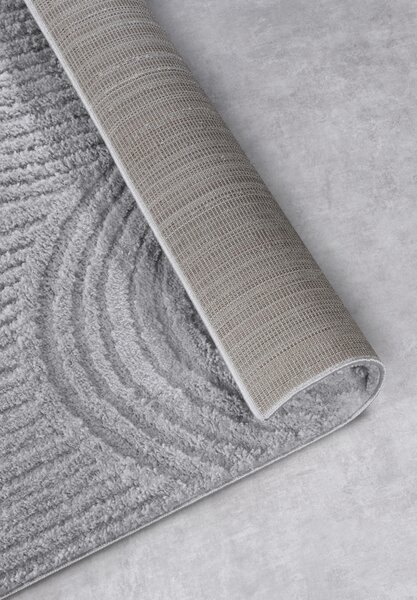 ELLE Decoration, Kusový koberec Gallery 106091 Light Grey z kolekce Elle, 160x235, šedá, ložnice