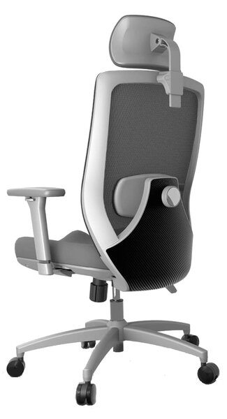 Ergonomická kancelářská židle Liftor Space, šedá
