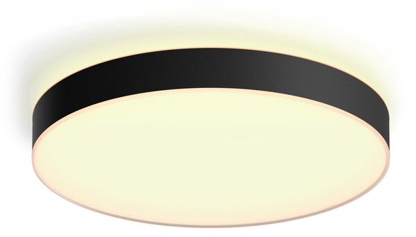 Stropní Lampa Philips Hue, Philips Hue, stmívatelné, Černá, Obývací pokoj, Kov, Moderní