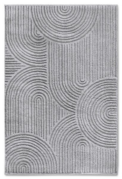 ELLE Decoration, Kusový koberec Gallery 106091 Light Grey z kolekce Elle, 160x235, šedá, ložnice