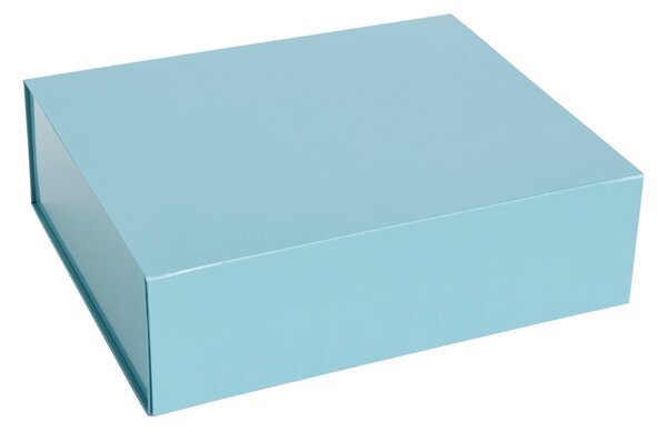 HAY Úložný box Colour Storage, L, Ocean Blue