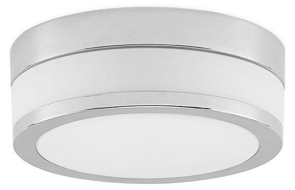Stropní Lampa Lindby, Flavi, stmívatelné, Metalická, Koupelna, Sklo, Moderní
