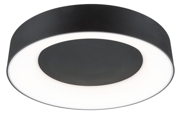 Stropní Lampa Paulmann, Casca, stmívatelné, Černá, Koupelna, Kov, Moderní
