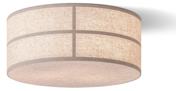 Stropní Lampa Audo Copenhagen, Hashira, stmívatelné, Béžová, Obývací pokoj, Tkanina / Textil