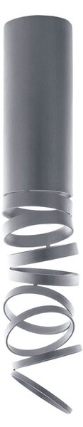 Stropní Lampa Artemide, Decomposé, stmívatelné, Šedá, Obývací pokoj, Kov, Design
