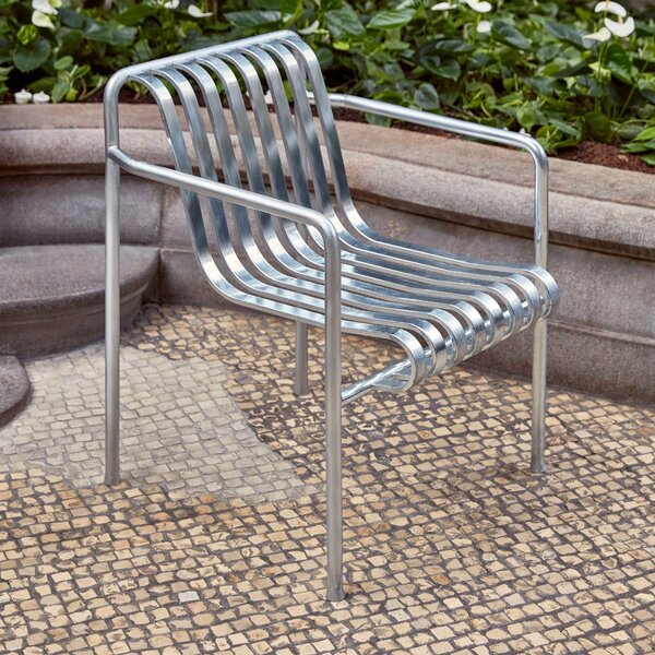 HAY Zahradní židle Palissade Dining Armchair, Cream White