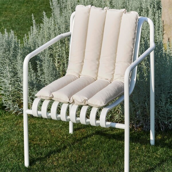 HAY Zahradní židle Palissade Dining Armchair, Cream White