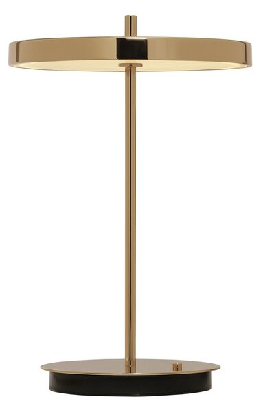 Stolní lampa UMAGE, Asteria Move, stmívatelné, Zlatá / mosazná, Obývací pokoj, Kov, Design