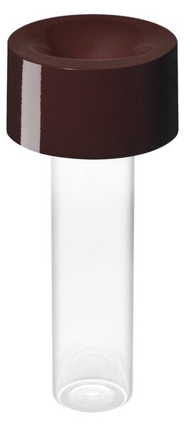 Stolní lampa Foscarini, Fleur, stmívatelné, Červená, Obývací pokoj, Sklo, Moderní
