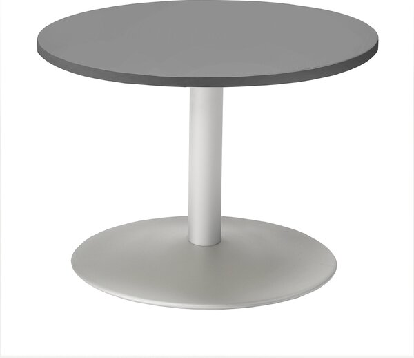 AJ Produkty Konferenční stolek MONTY, Ø700 mm, šedá/šedá