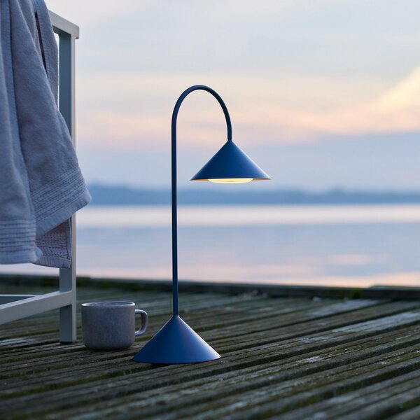 Venkovní svítidla FRANDSEN, Grasp, stmívatelné, Modrá, Balkon, Kov, Design