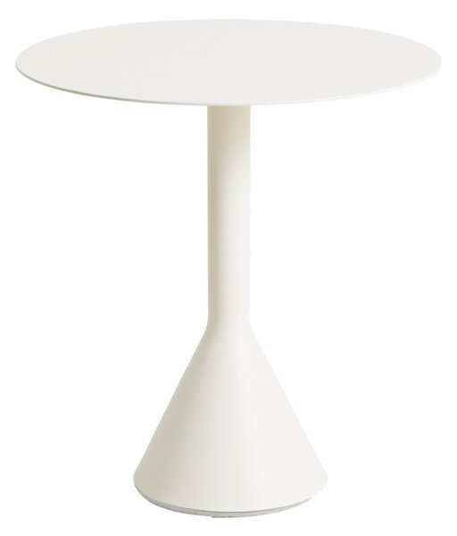 HAY Zahradní stůl Palissade Cone Ø70, Cream White