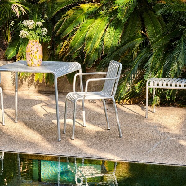 HAY Zahradní židle Palissade Armchair, Cream White