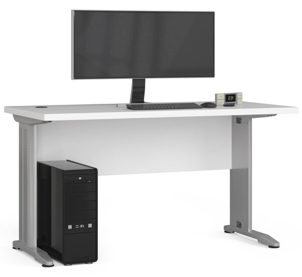 Počítačový stůl BM-135 cm - bílá