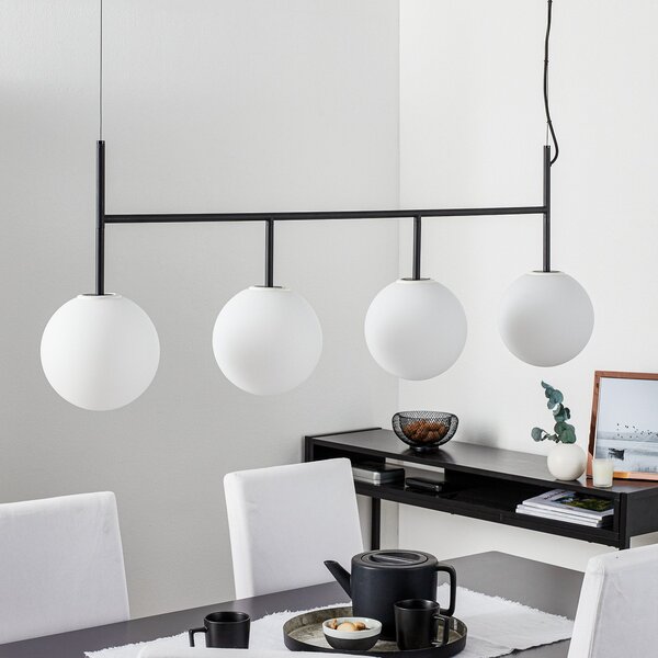 Závěsná svítidlo Audo Copenhagen, TR Bulb, stmívatelné, Černá, Obývací pokoj, Kov, Design