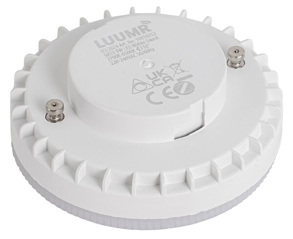 Chytrá stmívatelná LED žárovka GX53 9W 806LM 2700K-6500K